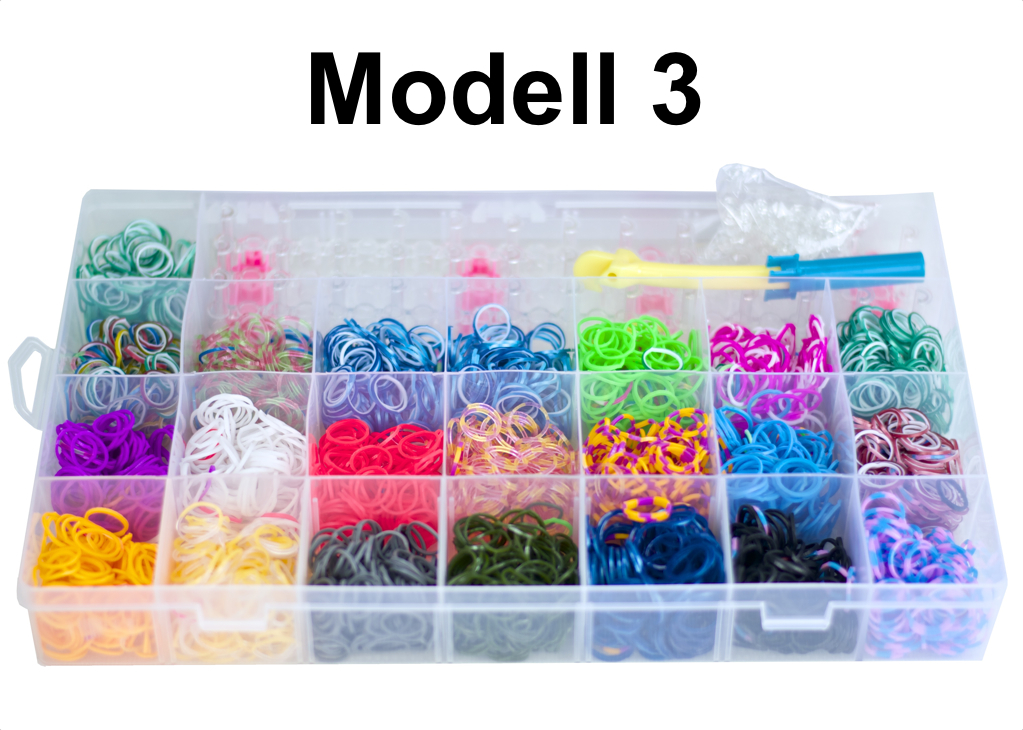 Loom Bands Mega XL Starter Set Bracelet Web Frame Jumbo Box Rubber ...